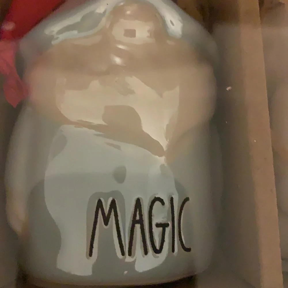 Rae Dunn set of THREE gnome ornaments new